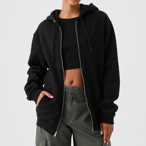 Brand New GAP Unisex VintageSoft Relaxed Zip Hoodie - Size Small